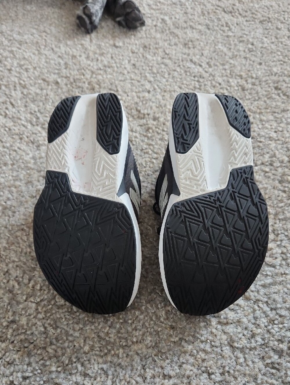 New Balance Kids’s Black and White Rebel Athletic Shoes - Picture 3 of 3